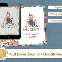 Cat Lovers Journal Digital