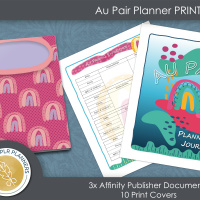 Au Pair Planner Print Affinity