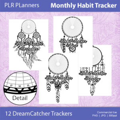 Monthly Habit Trackers