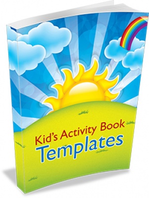 Kids Activity Book Templates Pack 1