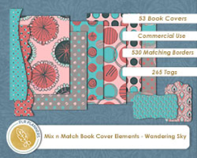 Mix n Match Book Covers - Wandering Sky