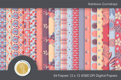 Rainbow Gumdrops Paper Pack&nbsp;