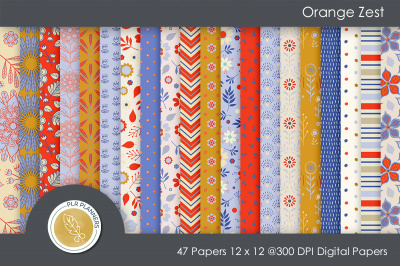 Orange Zest Paper Pack&nbsp;