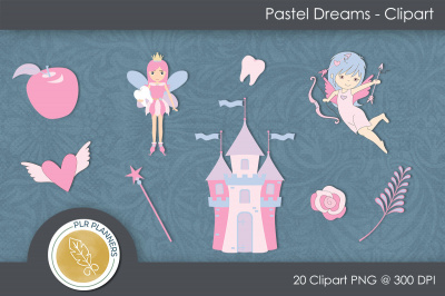 Pastel Dreams Clipart