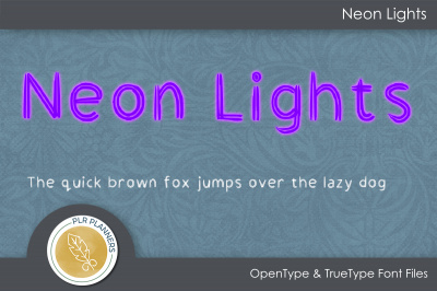 Neon Lights Font