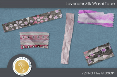 Lavender Silk Washi Tape