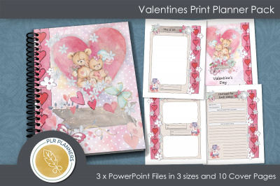 Valentines Planner and Journal Print