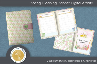 Spring Cleaning Planner Digital Affinity
