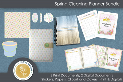 Spring Cleaning Planner Bundle Affinity