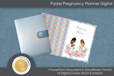 Pastel Pregnancy Planner Digital
