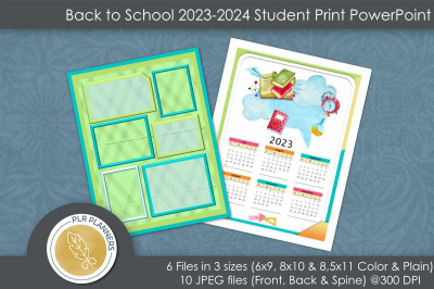 PowerPoint BTS Student Print Planner 23-24