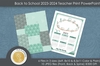 PowerPoint BTS Teacher Print Planner 23-24