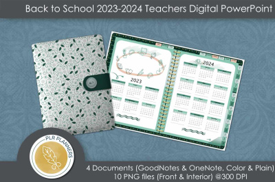 PowerPoint BTS Teacher Digital Planner 23-24