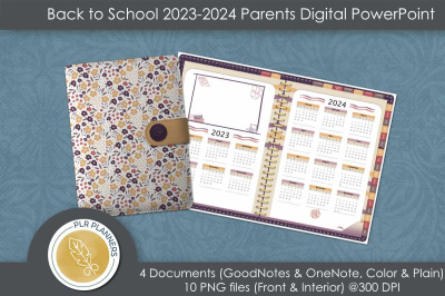 PowerPoint BTS Parent Digital Planner 23-24