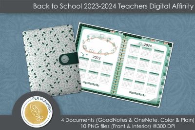 Affinity Teacher BTS Digital Planner 23-24