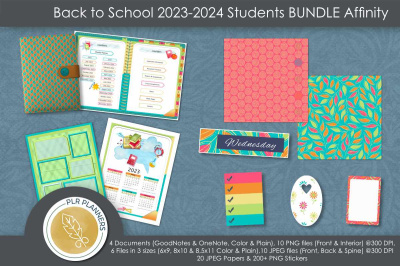 Affinity Student BTS BUNDLE Planner 23-24