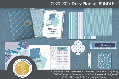 PowerPoint Weekly BUNDLE Planner 23-24