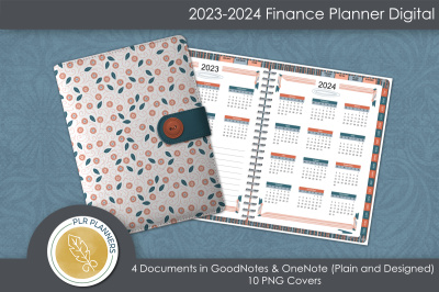PowerPoint Personal Finance Digital Planner 23-24