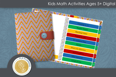 Kid's Math Activities Ages 5+ Digital