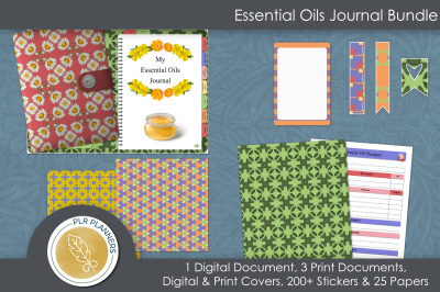 Essential Oils Journal Bundle