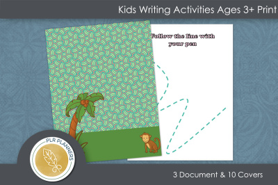 Kid's Writing Activities Ages 3+ Print