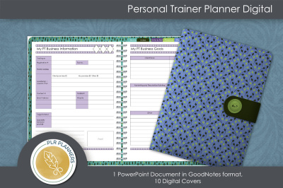 Personal Trainer Planner Digital