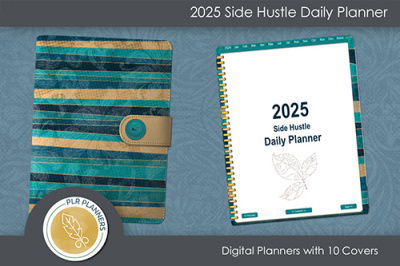 2025 Side Hustle Daily Planner Digital