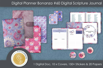 Digital Planner Bonanza # 60 Digital Scripture Planner