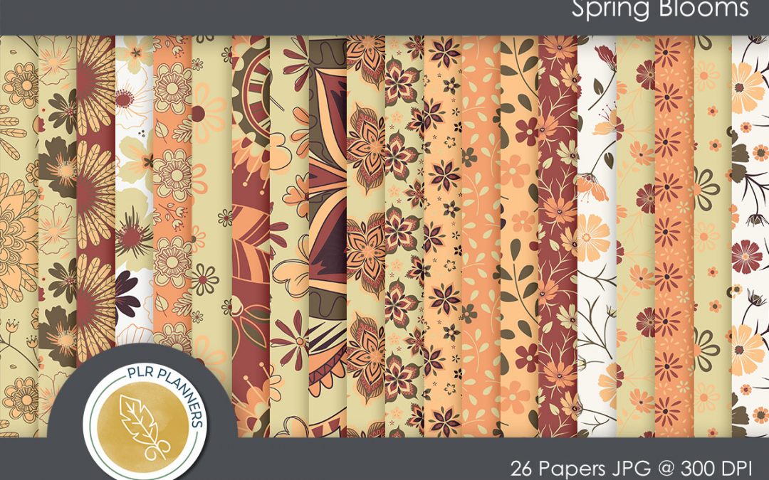Spring Blooms Paper Pack