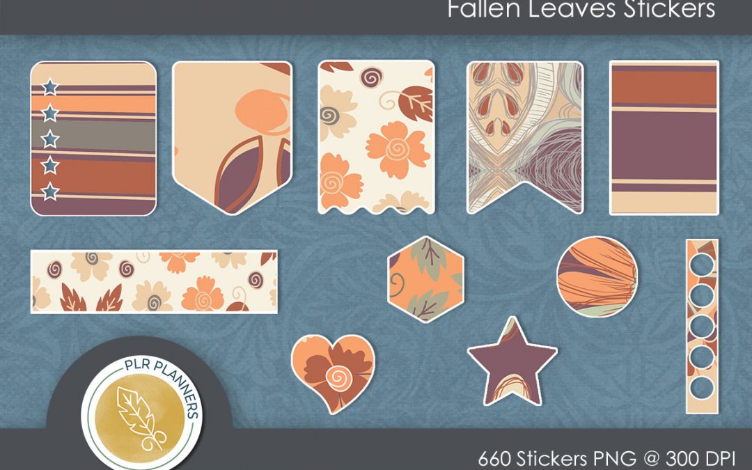 Fallen Leaves Sticker Pack