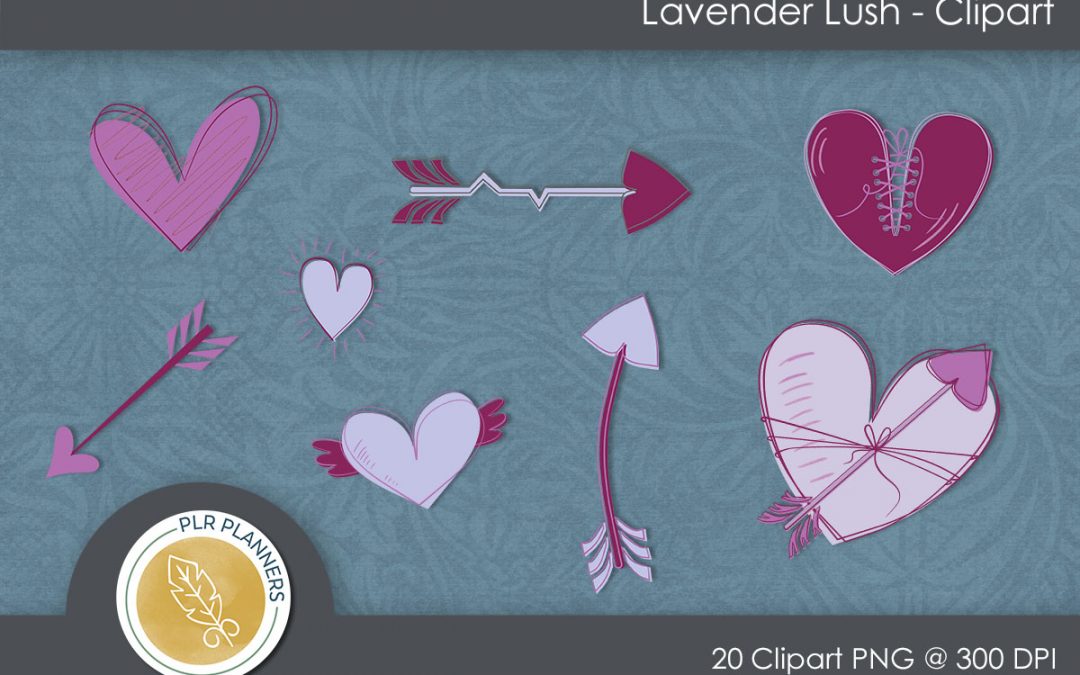 Lavender Lush Clip Art