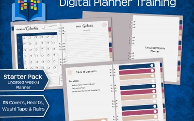 Digital Planner Bonanza – Starter Pack