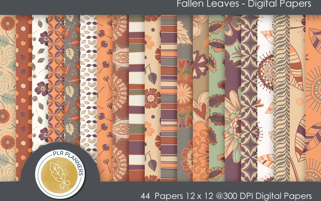 Fallen Leaves Paper Pack