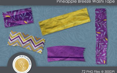 Pineapple Breeze Washi Tapes