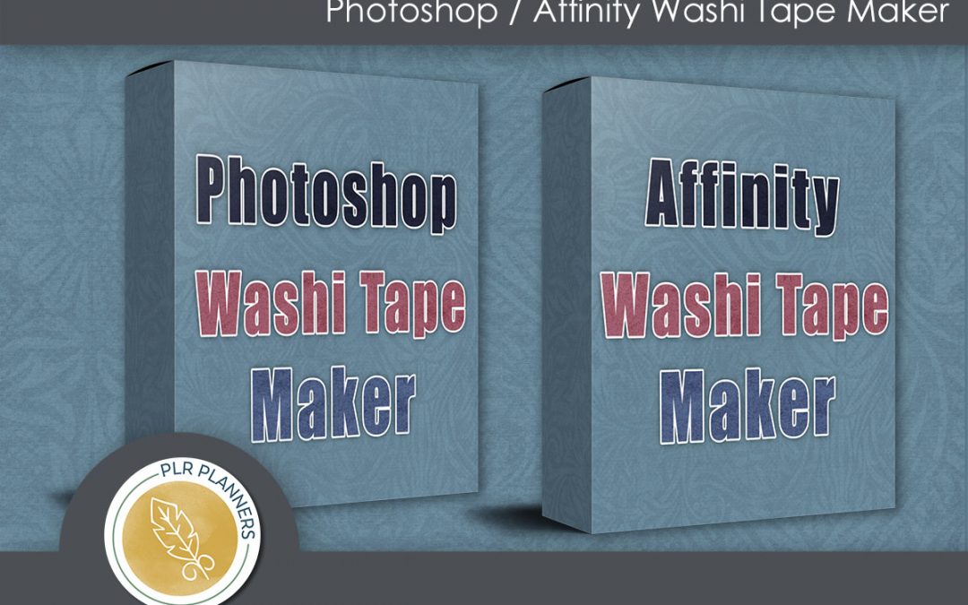 Photoshop/Affinity Designer Washi Tape Maker