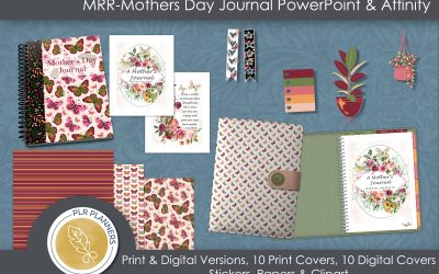 MRR Mother’s Day Journal (Affinity Publisher or PowerPoint)
