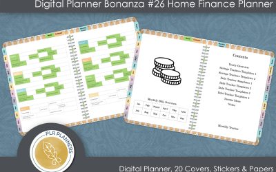 Digital Planner Bonanza # 26 Home Finance Digital Planner