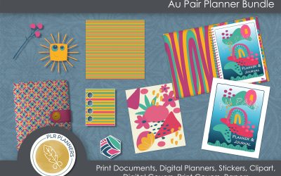 Au Pair Planners (Affinity Publisher or PowerPoint)