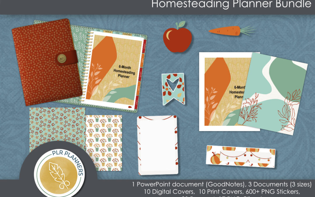 Homesteading Planner Bundle