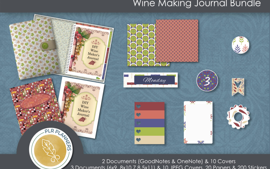 Wine Making Journal Bundle