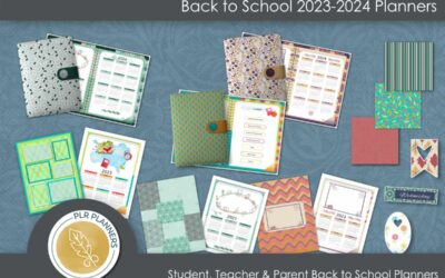 Back to School 2023/2024 Planners (PowerPoint)