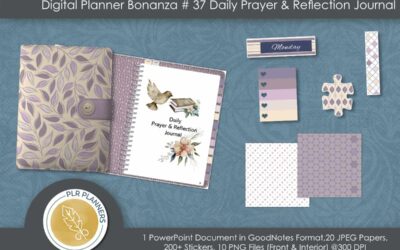 Digital Planner Bonanza # 37 Daily Prayer & Reflection Journal