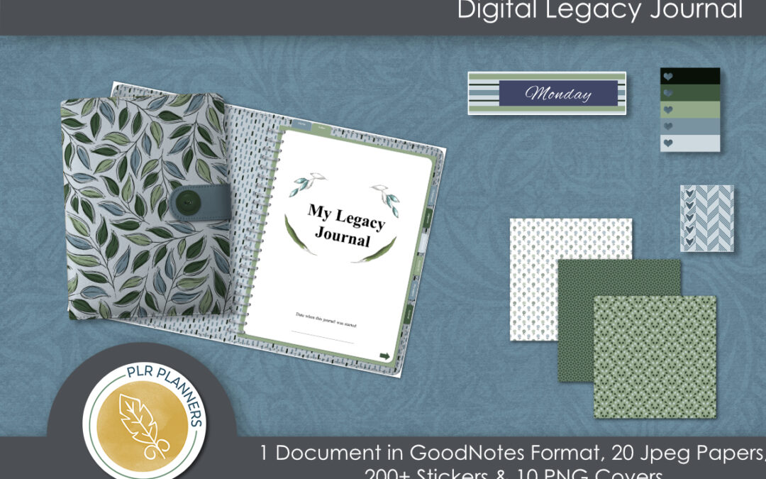 Digital Planner Bonanza # 38 Legacy Journal