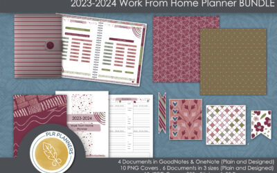 2023 – 2024 Work from Home Planner Bundle