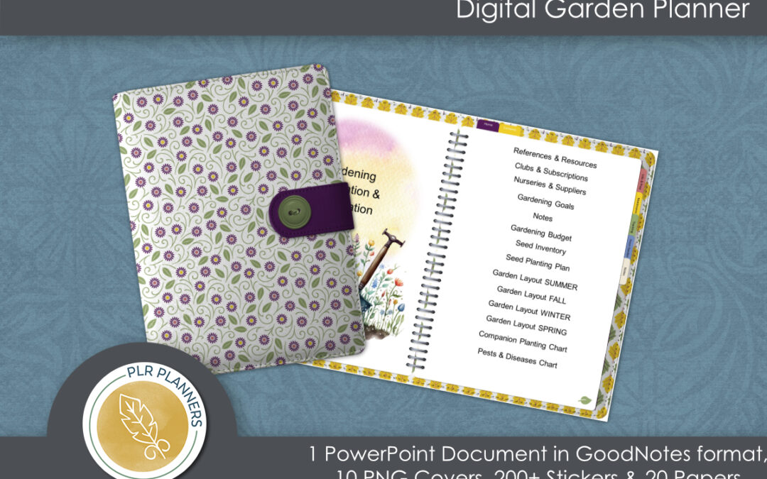 Digital Planner Bonanza # 39 Garden Planner