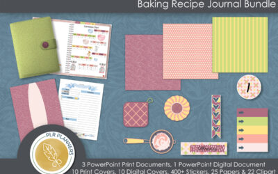 Baking Recipe Journal Bundle