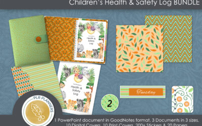 Children’s Health and Safety Log Bundle