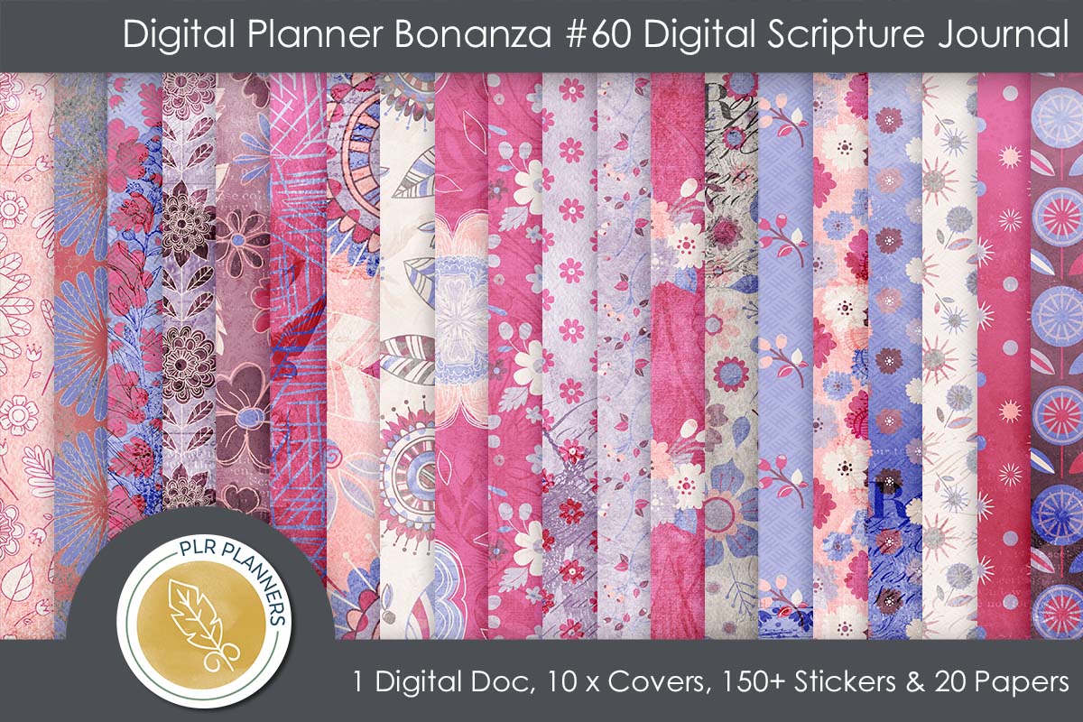 60 Digital Scripture Journal Paper Preview