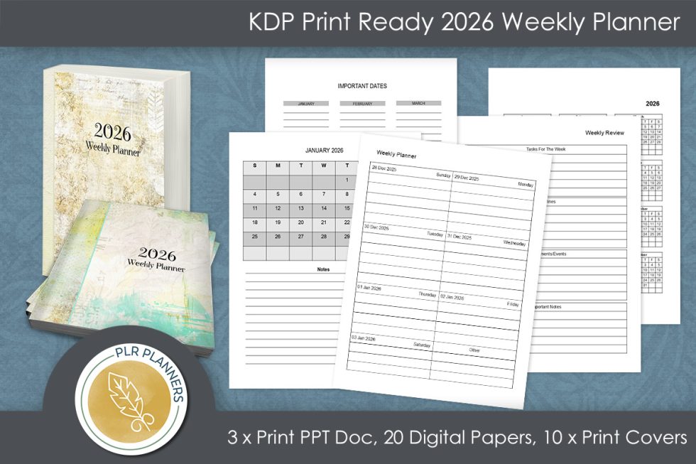 PLR Planners - Build a Low Content Book Publishing Empire | Commercial ...